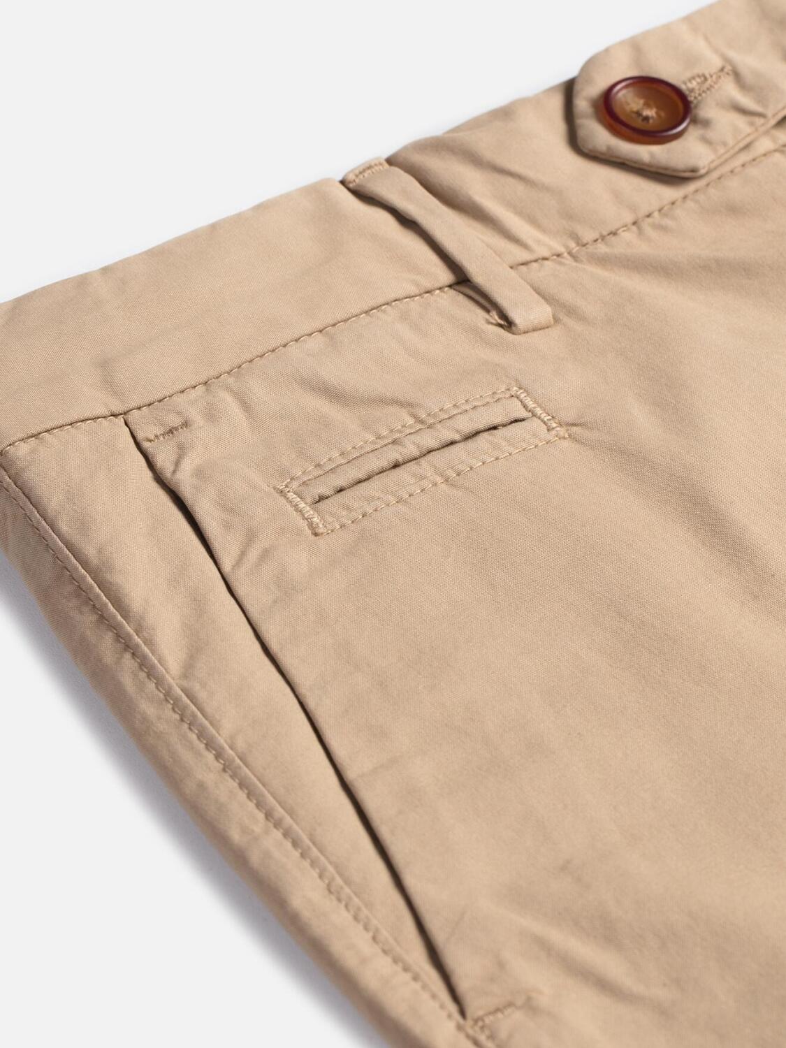 Natural chino trousers