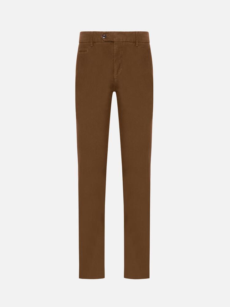 Brown chino trousers