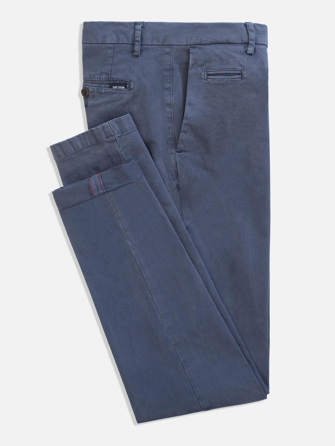 Chino Hose blau cobalt