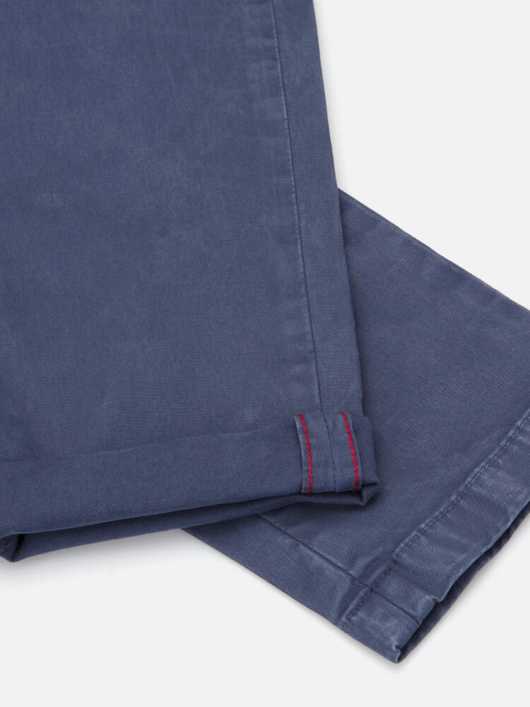 Pantalon chino indigo