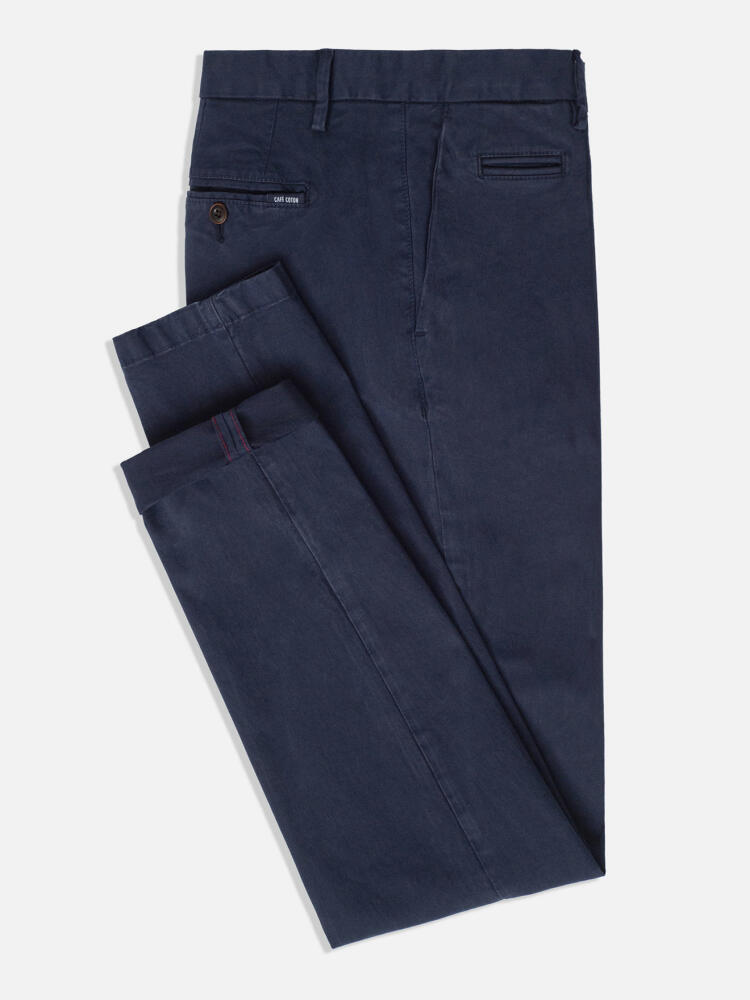 Pantalon chino marine