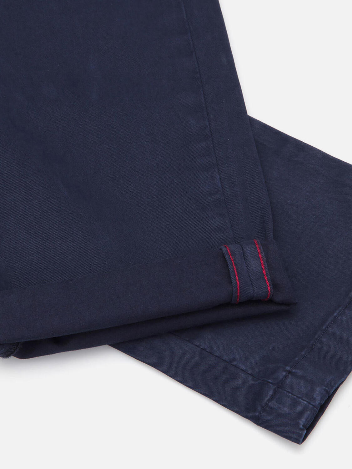 Navy chino trousers