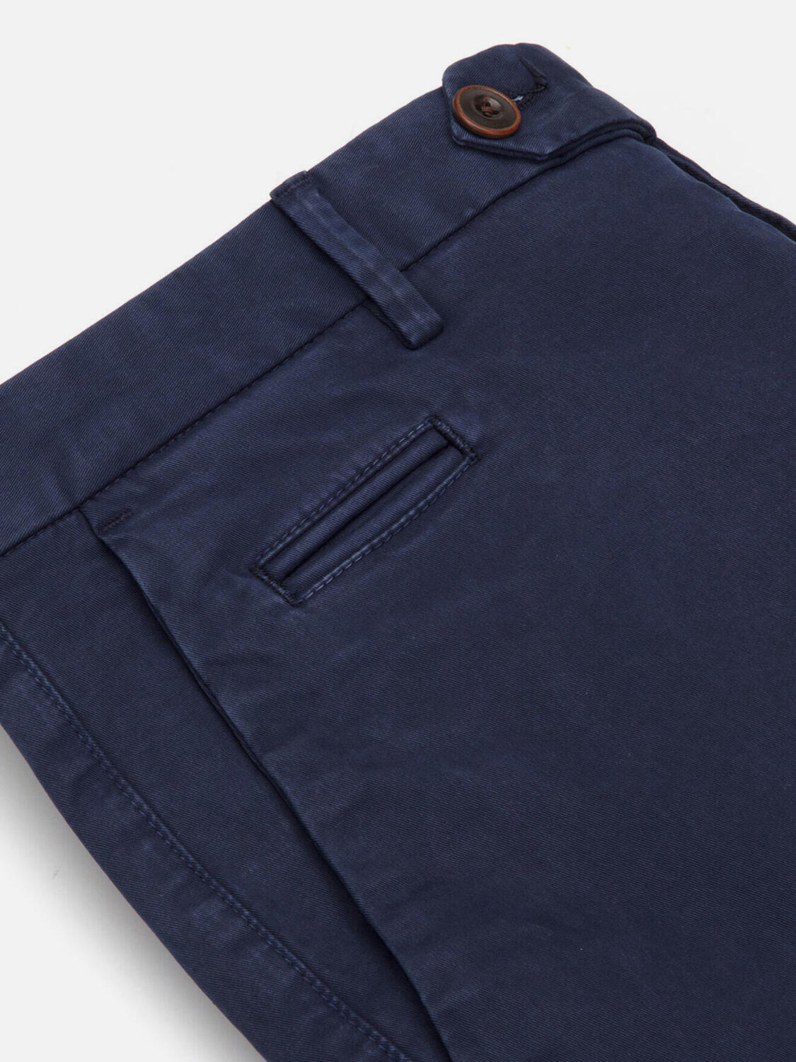 Navy chino trousers