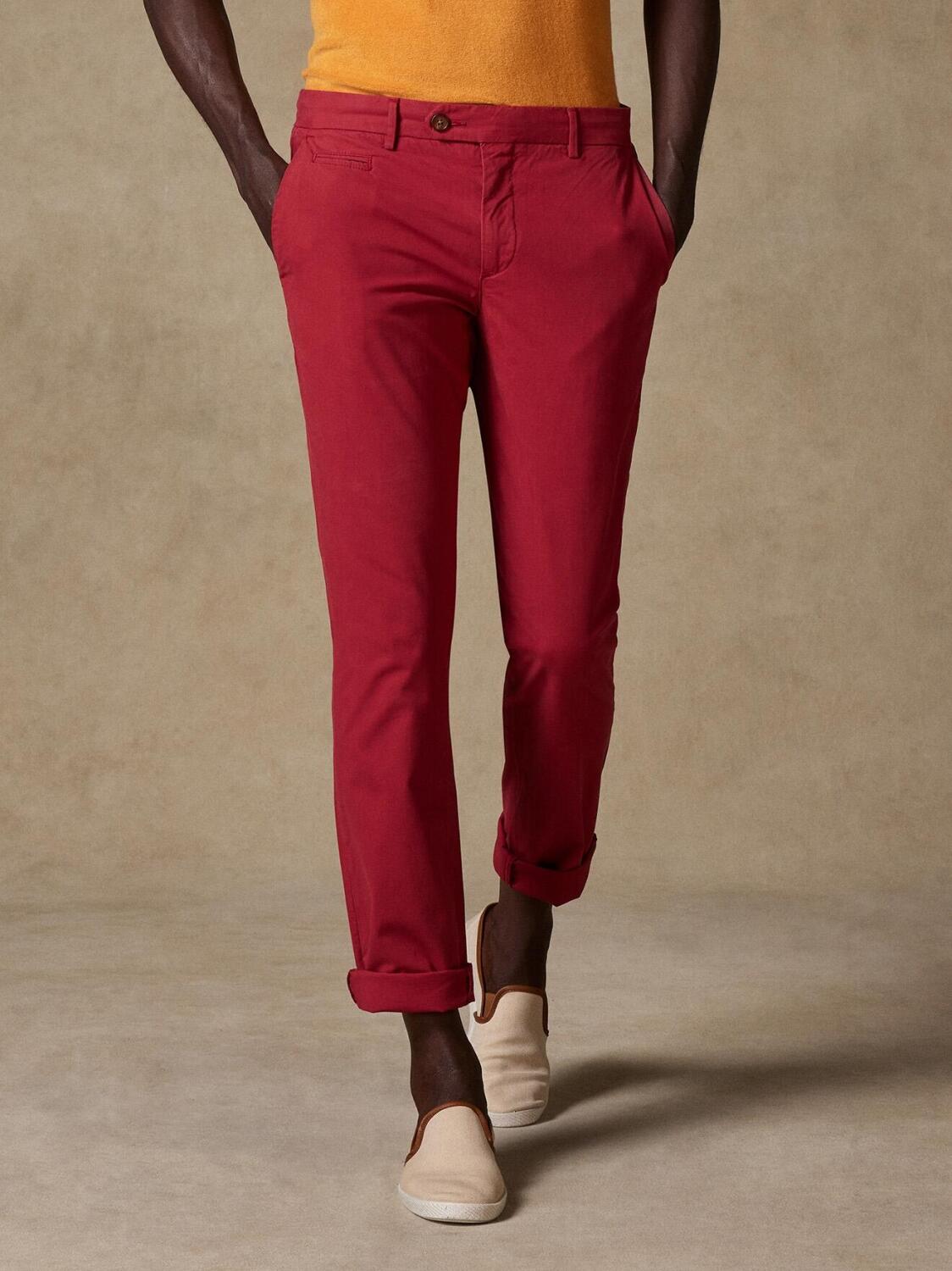 Pantalon chino chianti