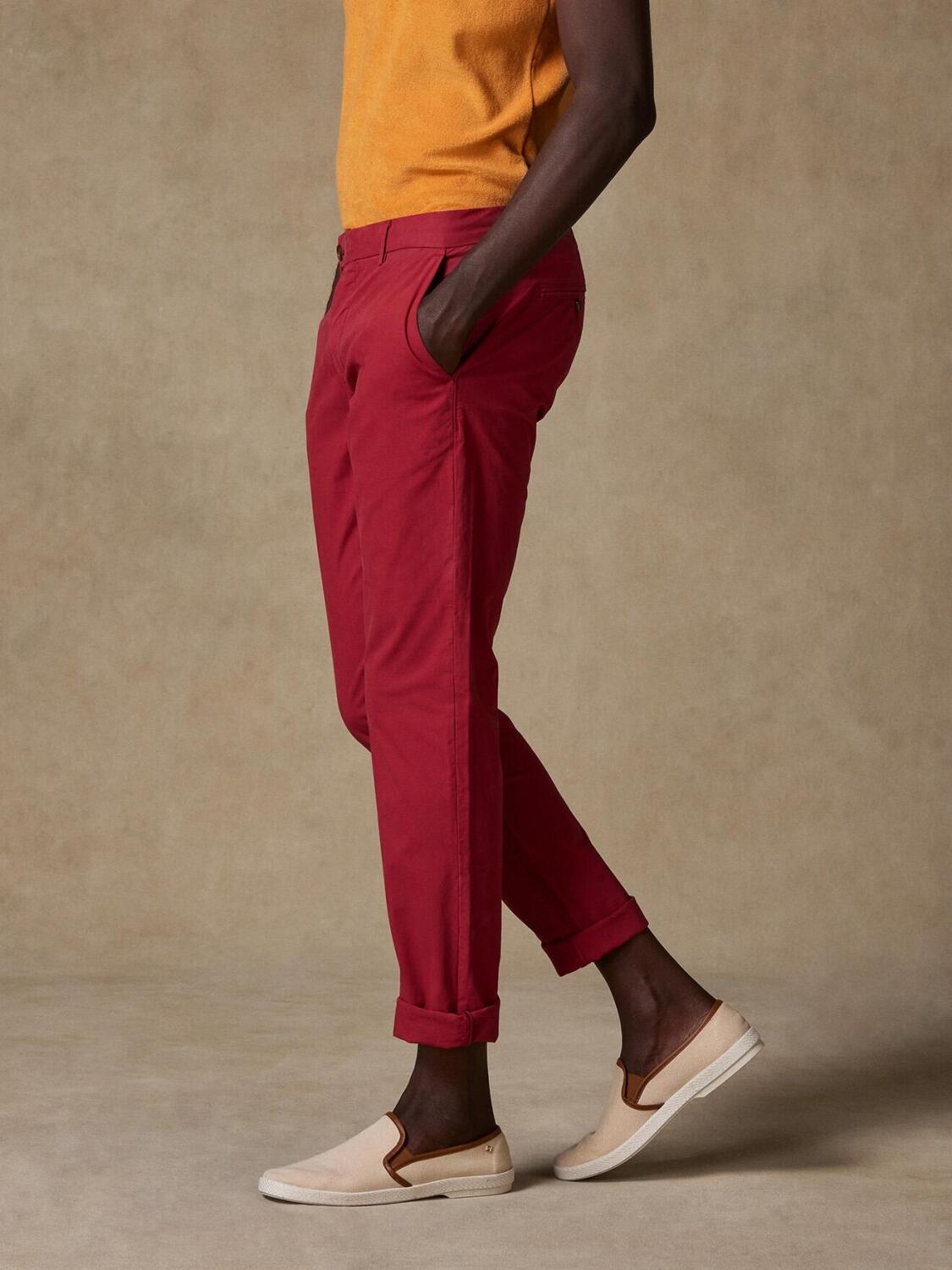 Pantalon chino chianti