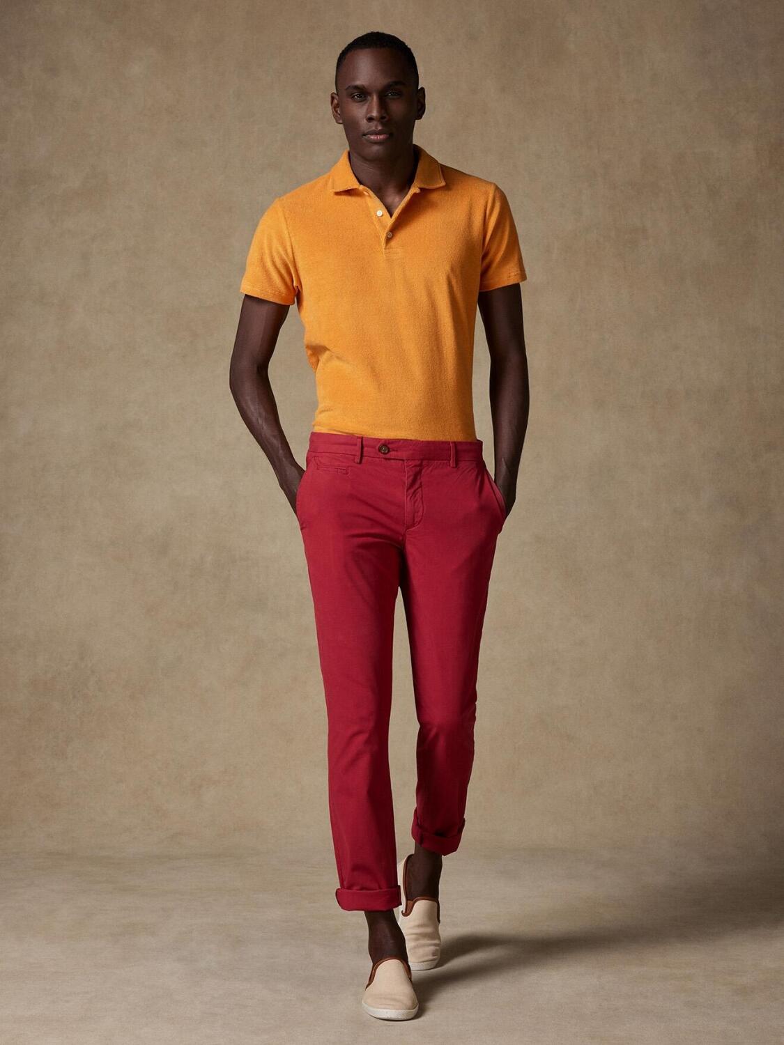 Pantalon chino chianti