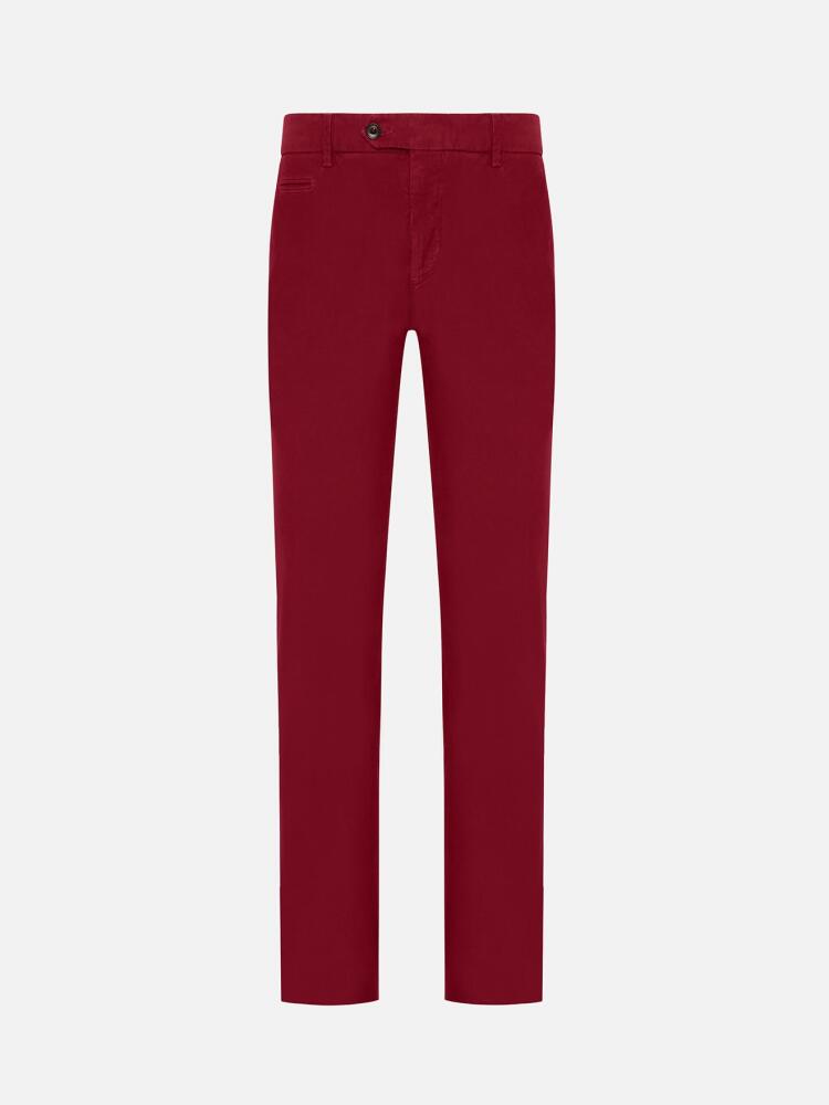 Pantalon chino rouge