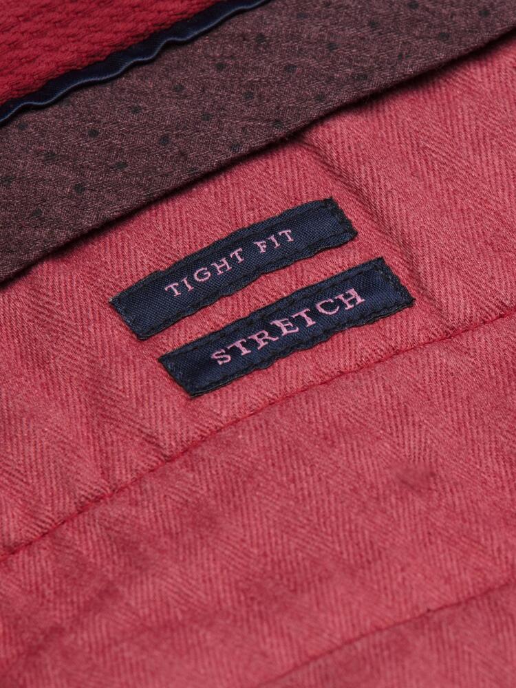 Pantalon chino rouge