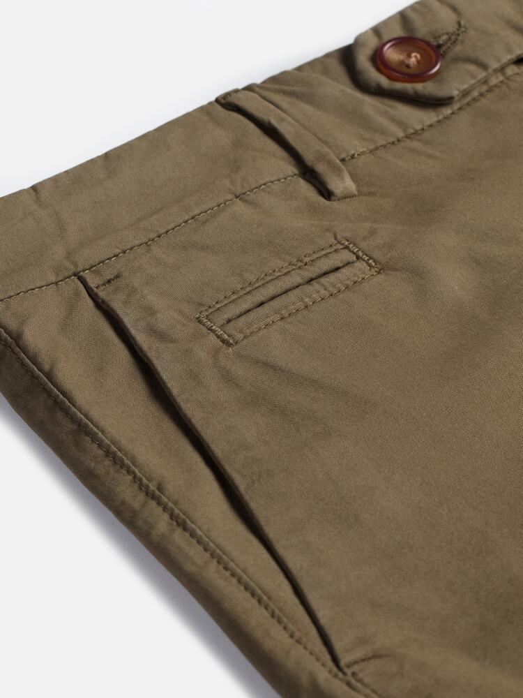 Khaki groene chino broek