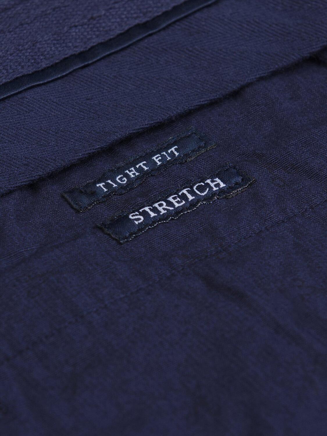 Navy cotton chino pant