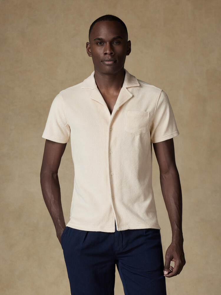 Sand terry shirt - Short sleeves