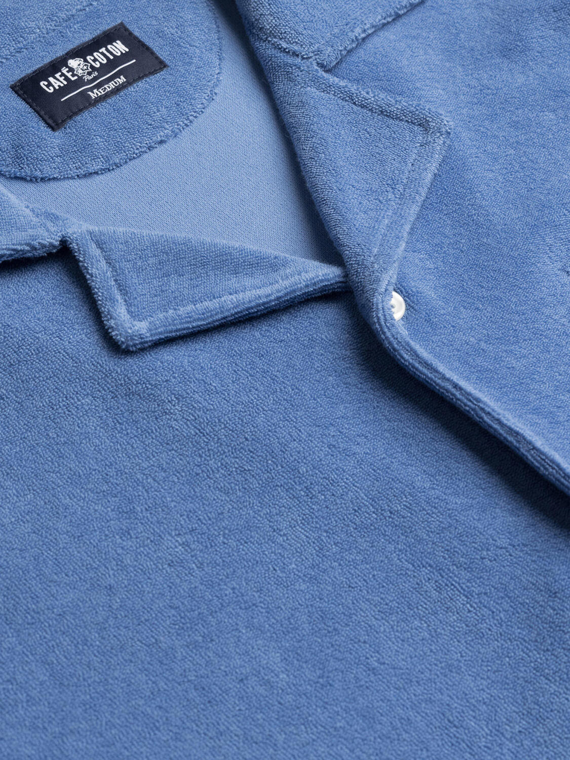 Camicia in spugna Sky - Maniche corte