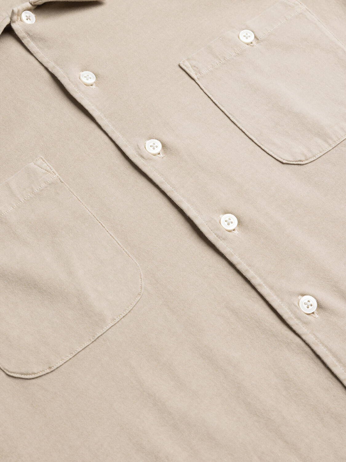 Chemise Polo Fred sable