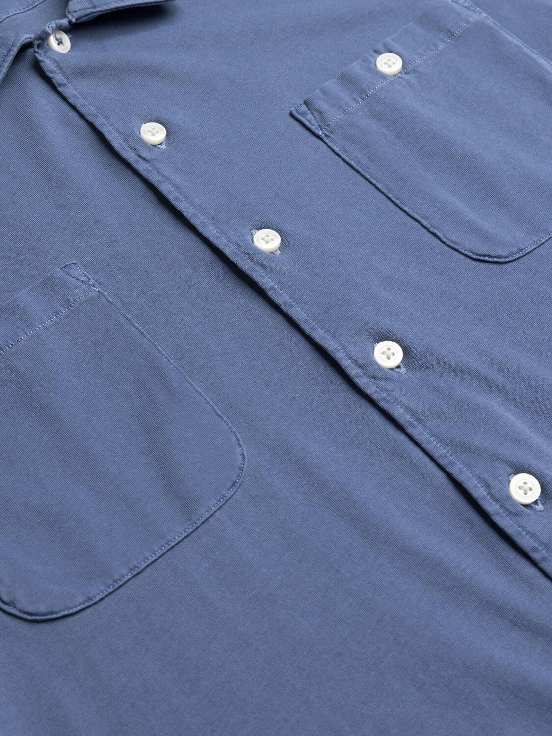 Chemise Polo Fred cobalt