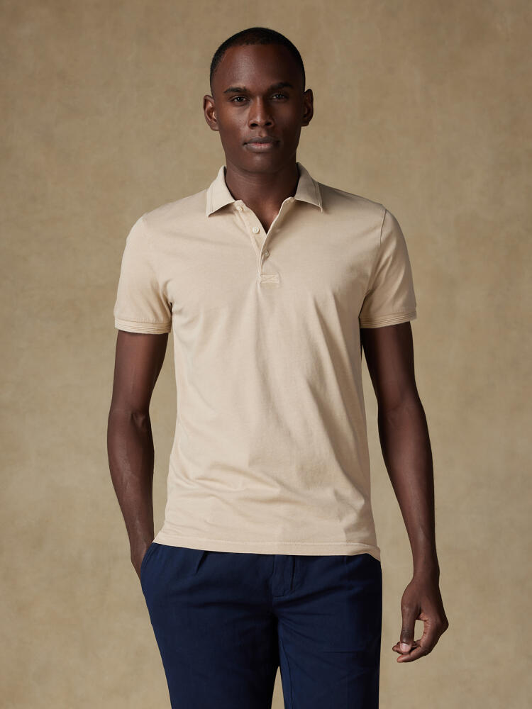 Will Poloshirt in sable jersey