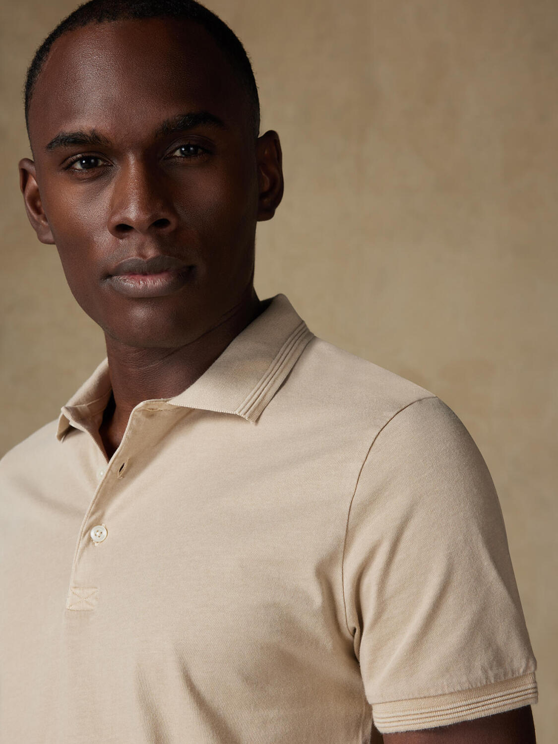 Polo Will in jersey sabbia