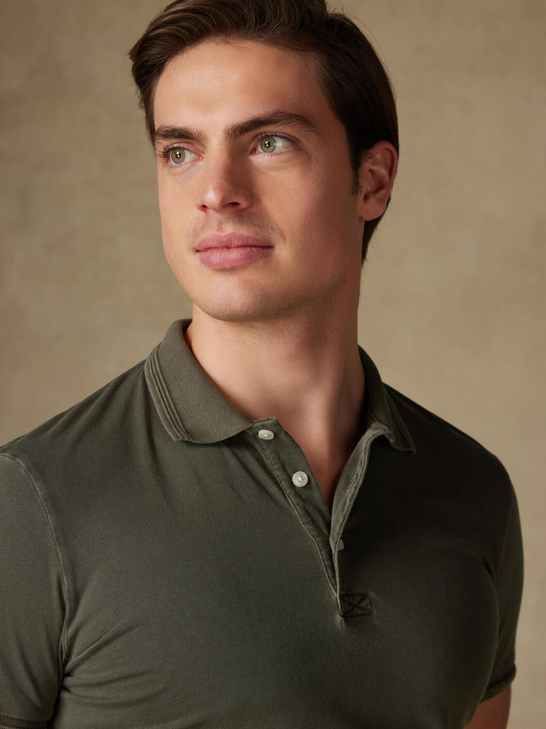 Polo Will in maglia kaki