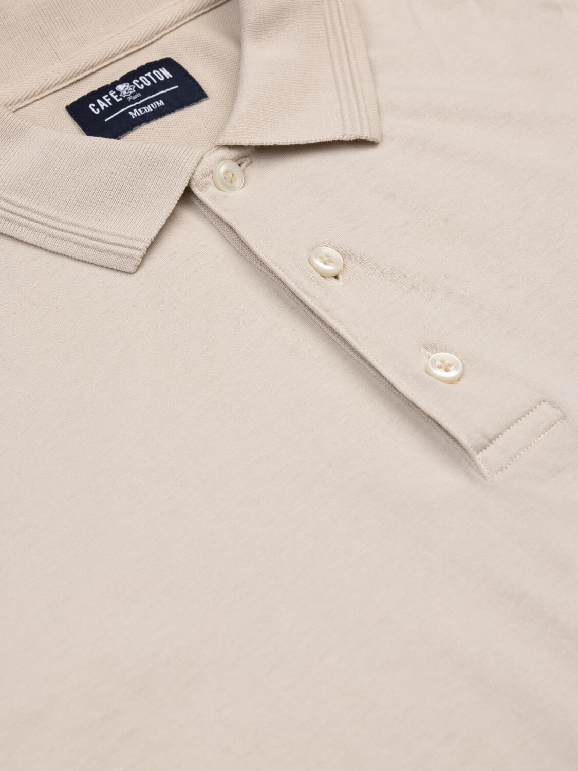 Gareth polo in sand jersey