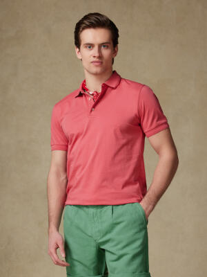 Polo Gareth en jersey grenadine