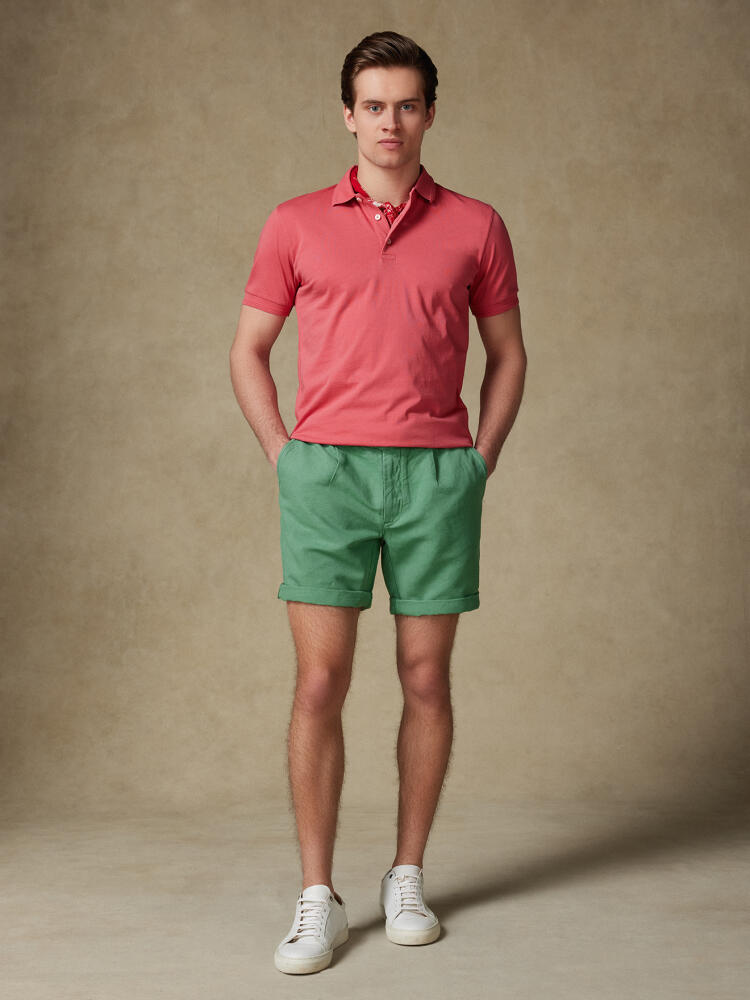 Polo Gareth en jersey grenadine