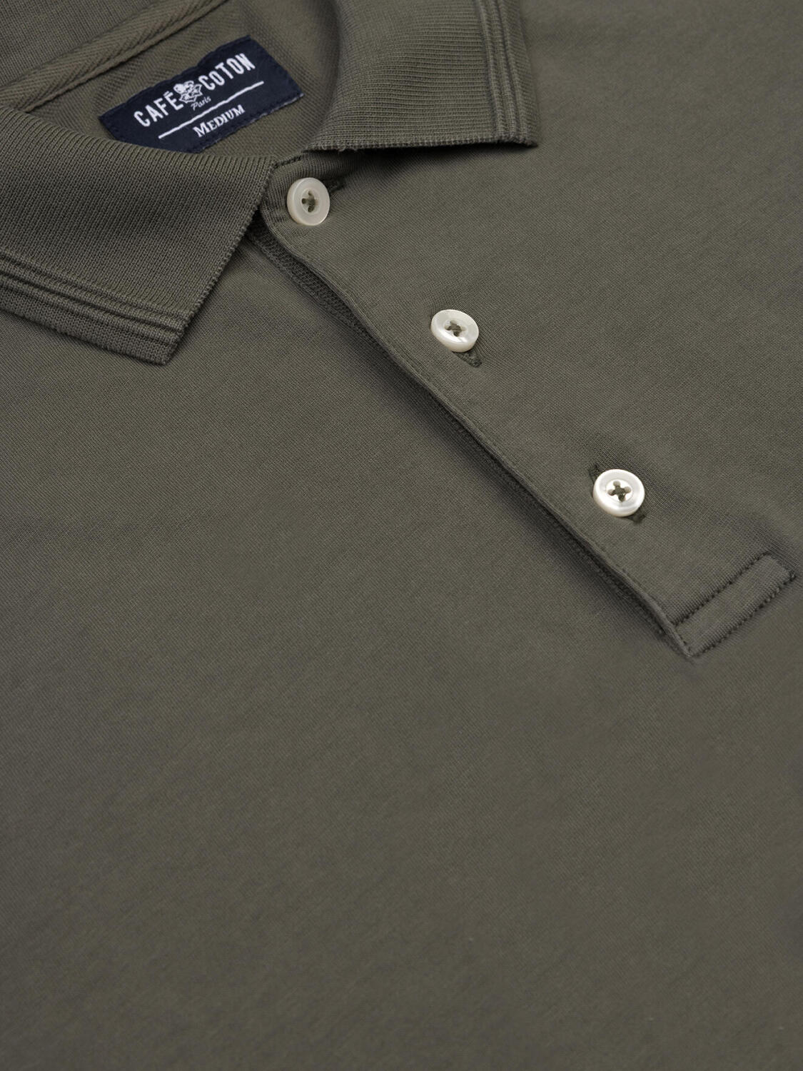Gareth kaki jersey polo