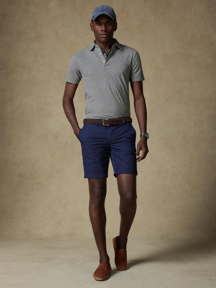 Anthracite piqué Heritage Polo