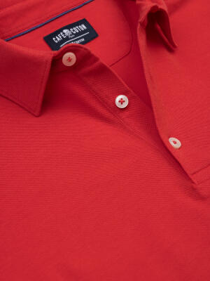 Polo Héritage en piqué grenadine