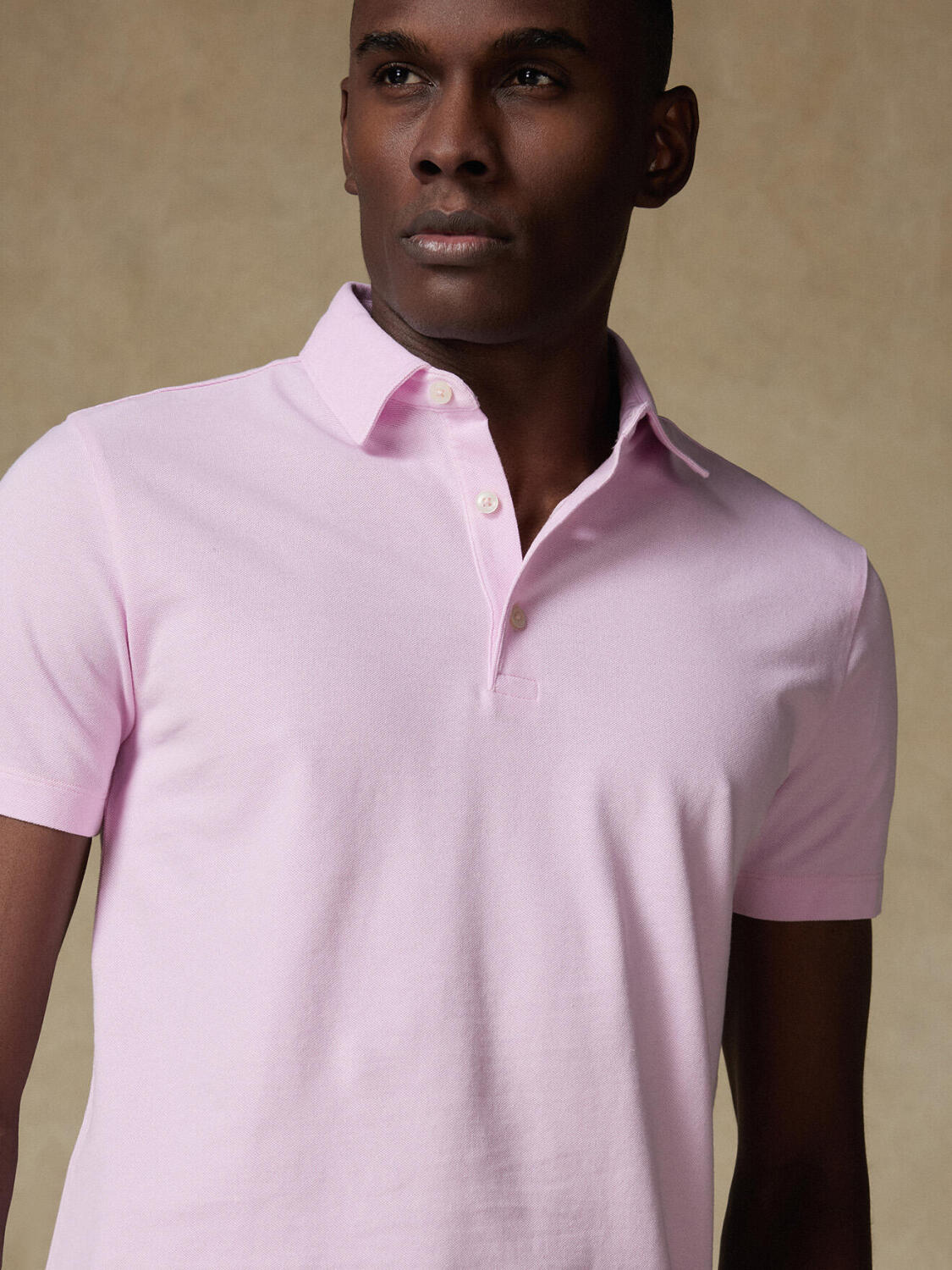 Polo Heritage in rosa Piqué