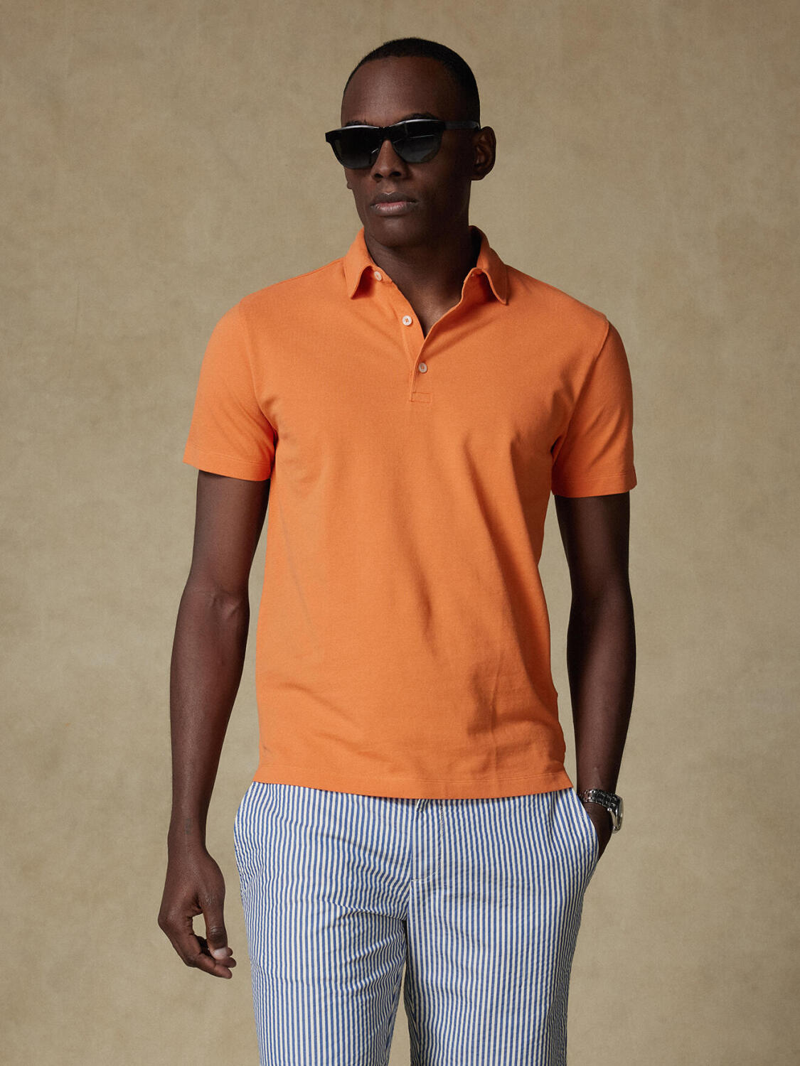 Polo Heritage in Melone Piqué