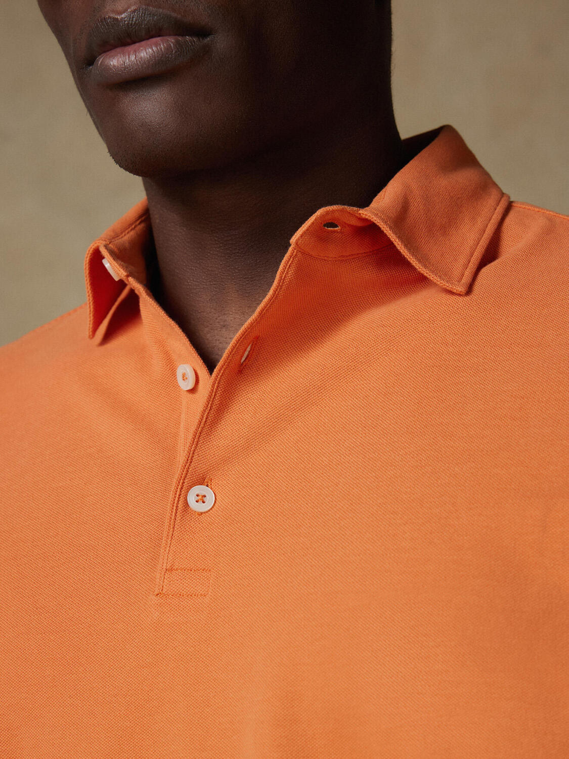 Polo Heritage in Melone Piqué