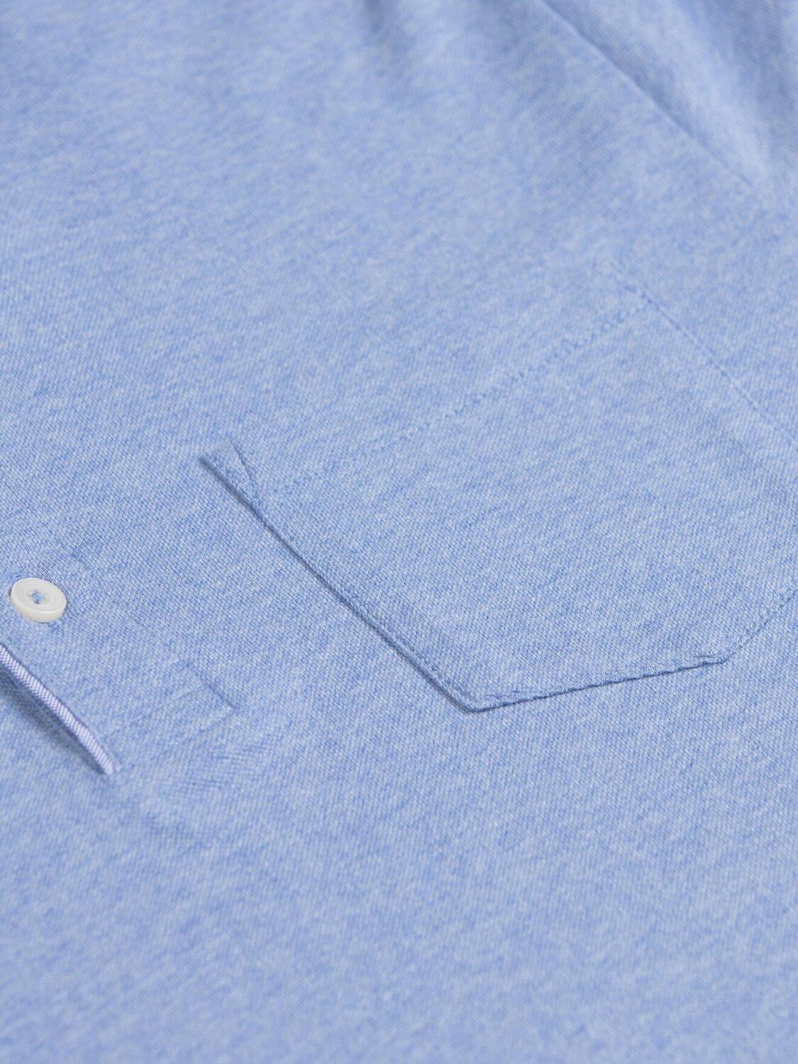 Polo Dylan en piqué ciel