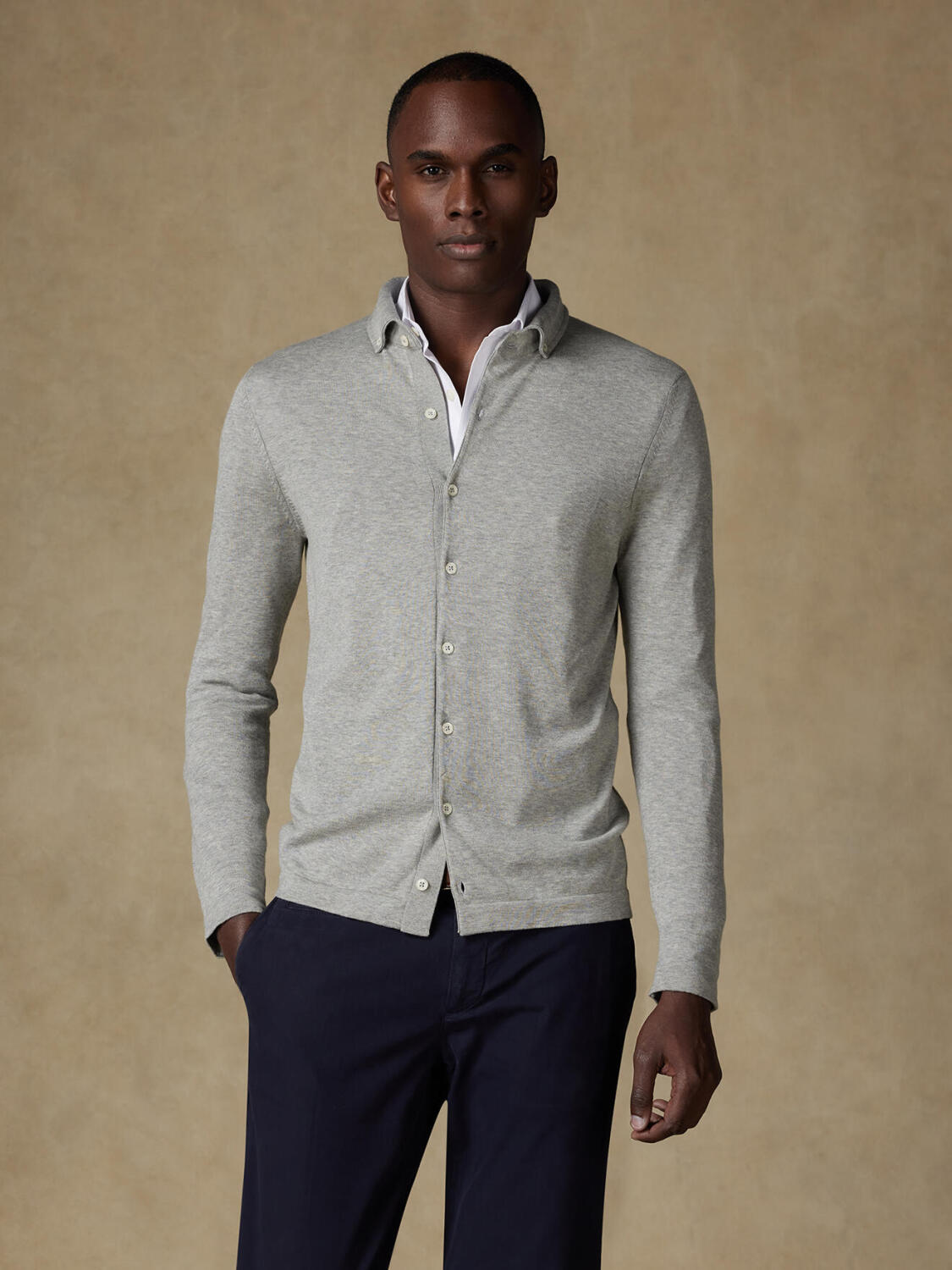 Nils cardigan grigio