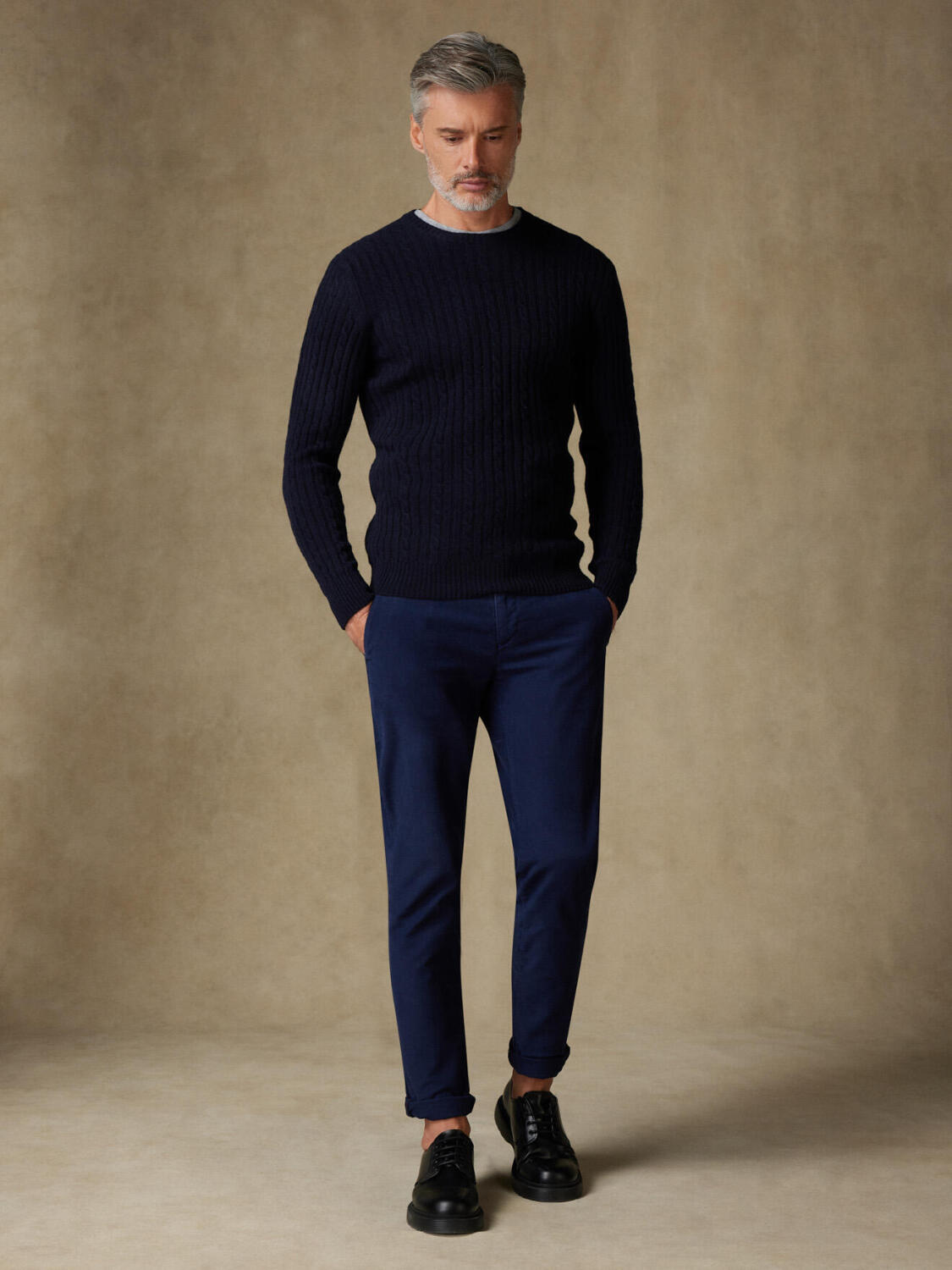 Dustin girocollo navy