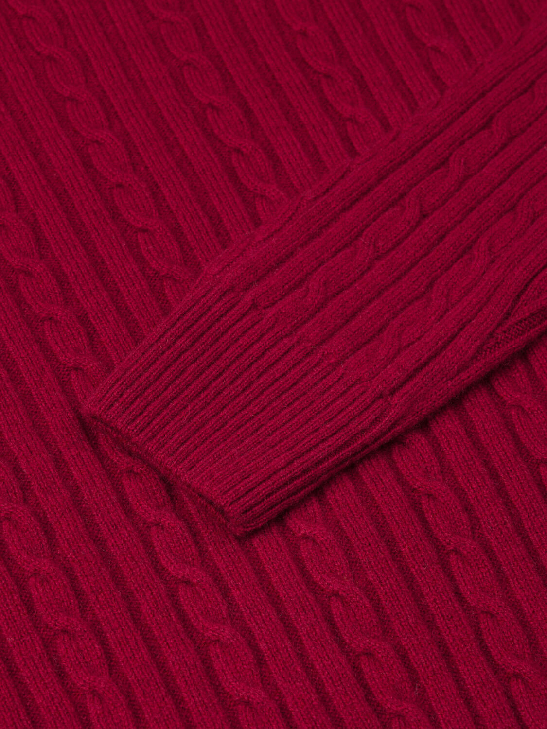 Dustin burdeos cuello redondo