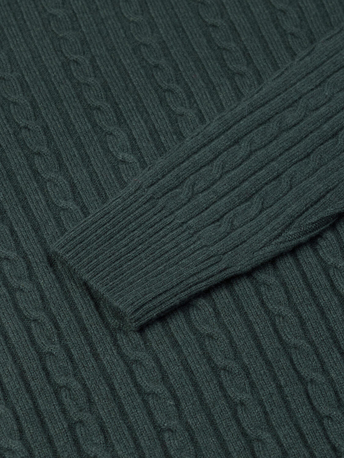 Col rond torsadé Dustin sapin