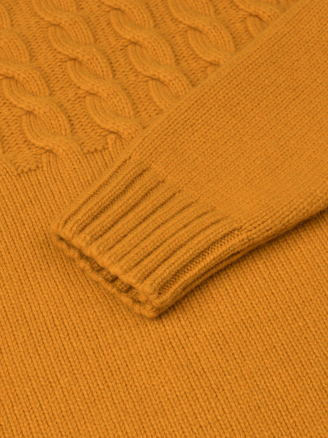 Col roulé Abby safran