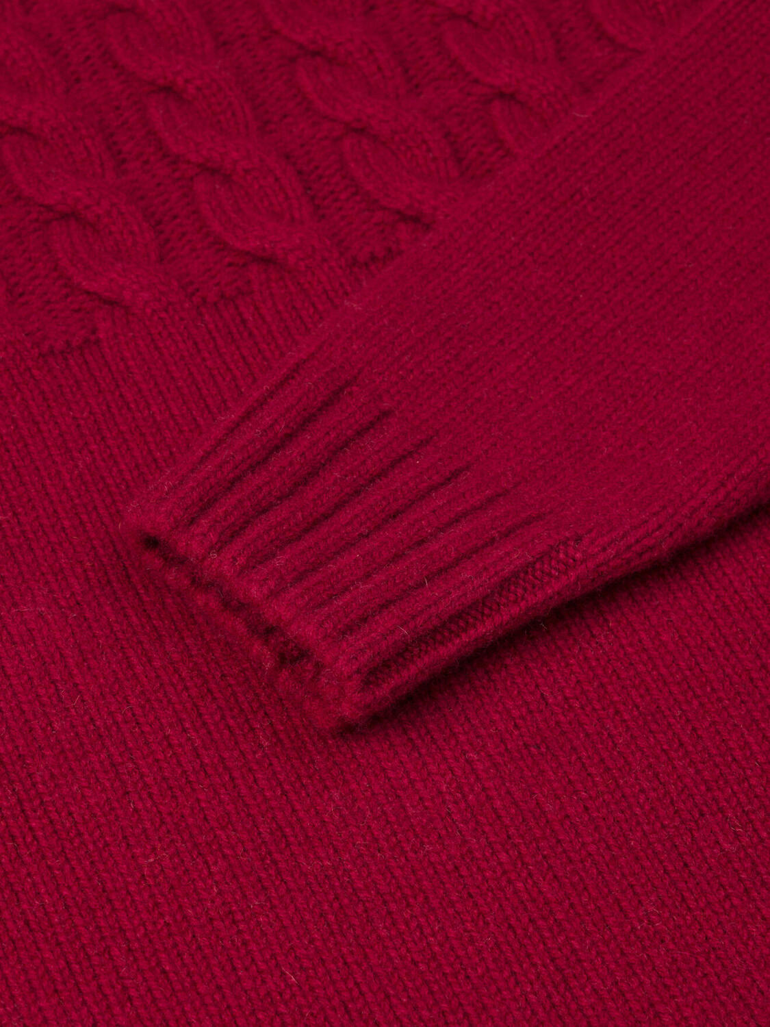 Col roulé Abby bordeaux