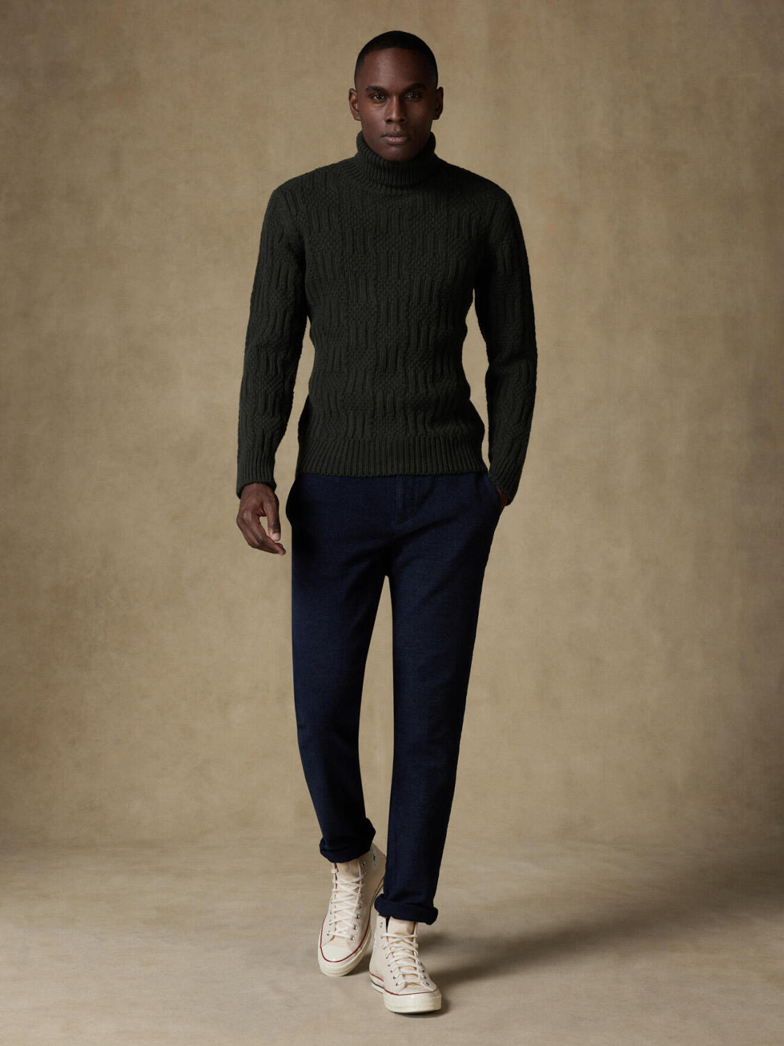 Dolcevita strutturato Alex kaki