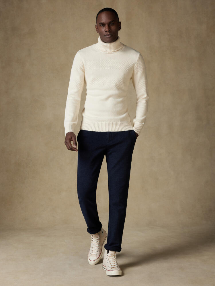 Dorian ecru turtleneck