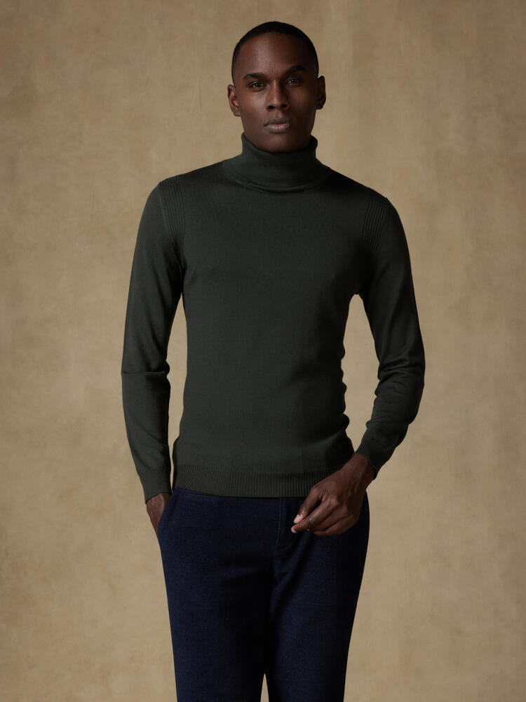 Edward coltrui in kaki merino