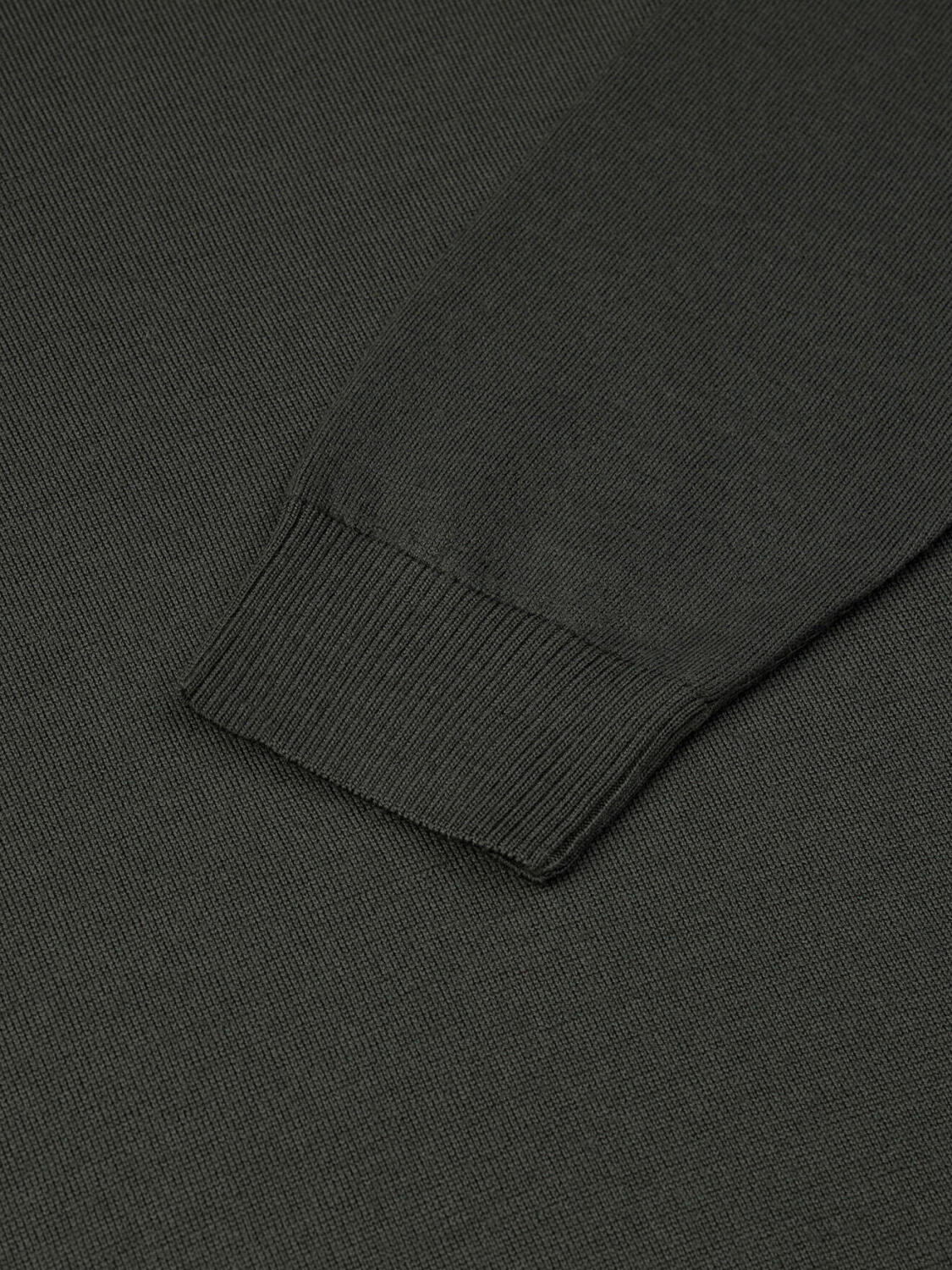 Edward khaki merino turtleneck