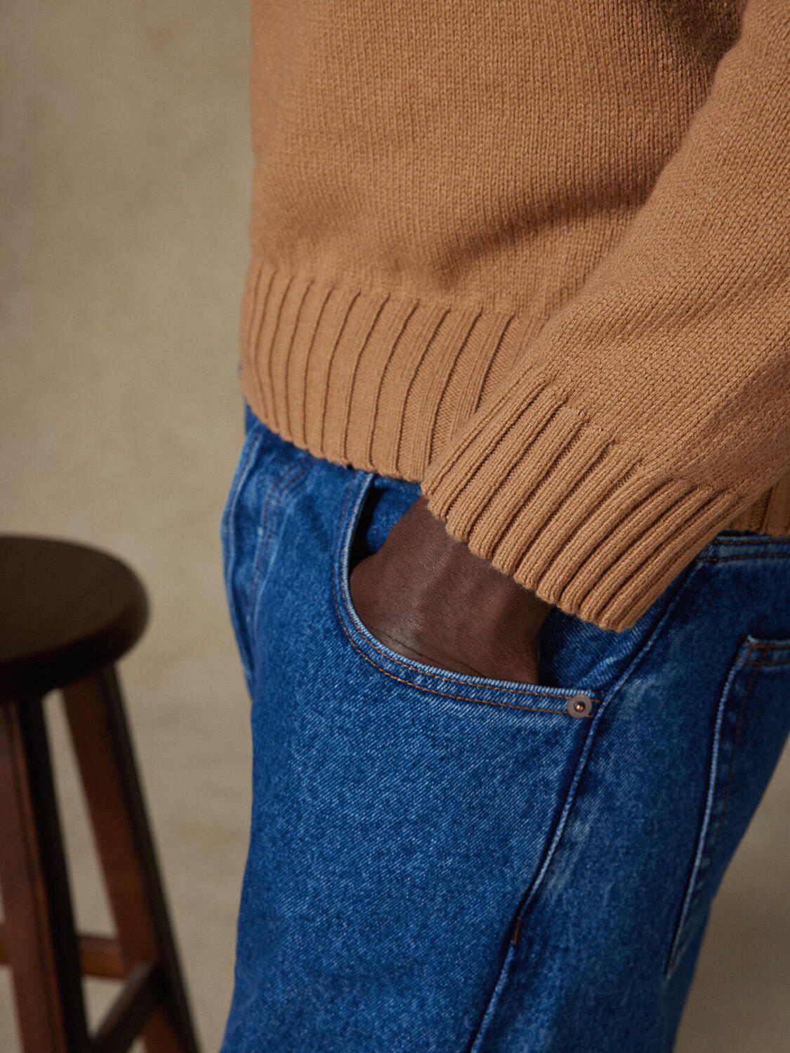 Garret beige coltrui