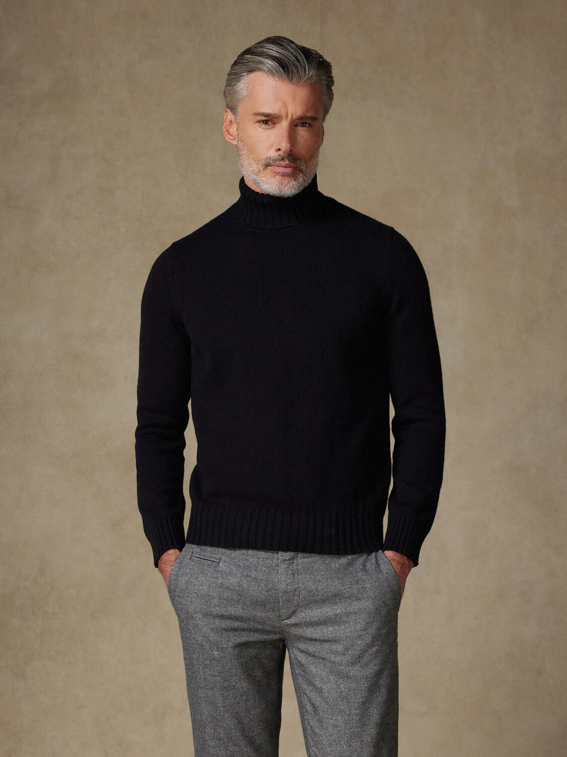 Garret black turtleneck