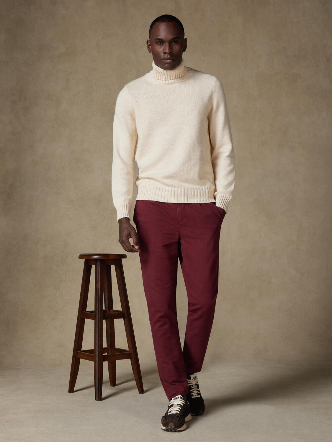 Garret off-white turtleneck