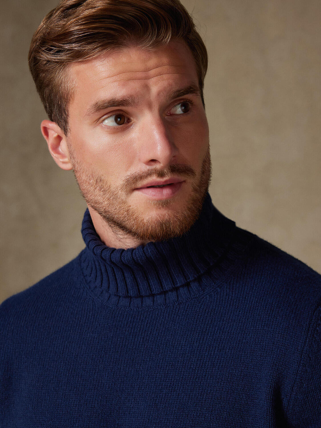 Garret indigo blauwe coltrui