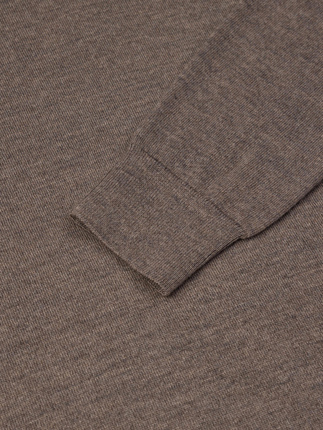 Col V Dylan en mérinos vison