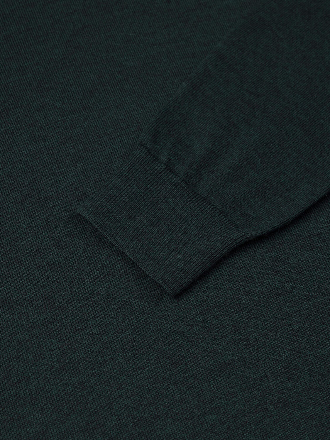 Dylan scollo a V in merino verde