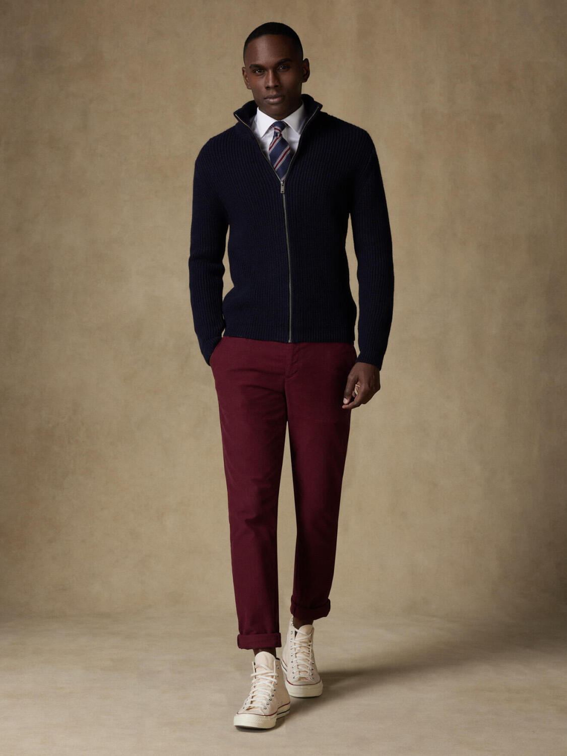 Full Zip Casey marine