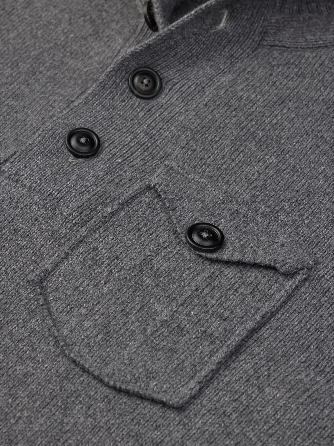 Bill grey high collar