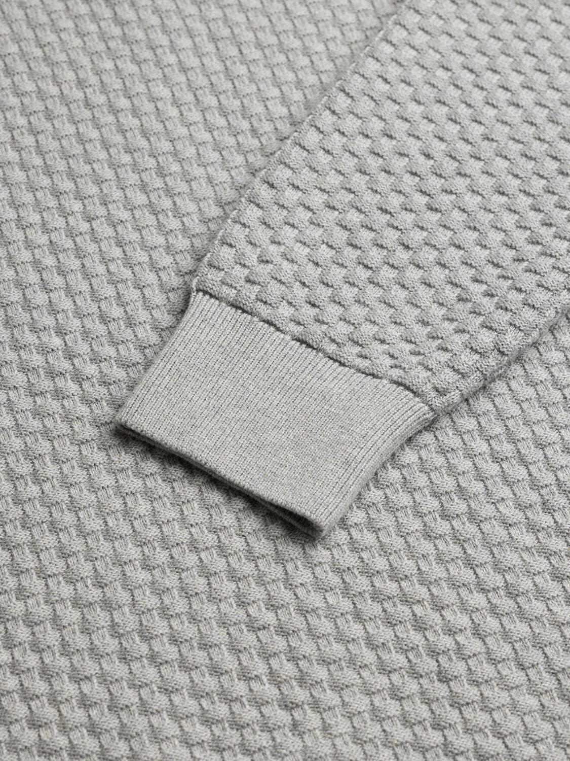 Half zip Brooks grau